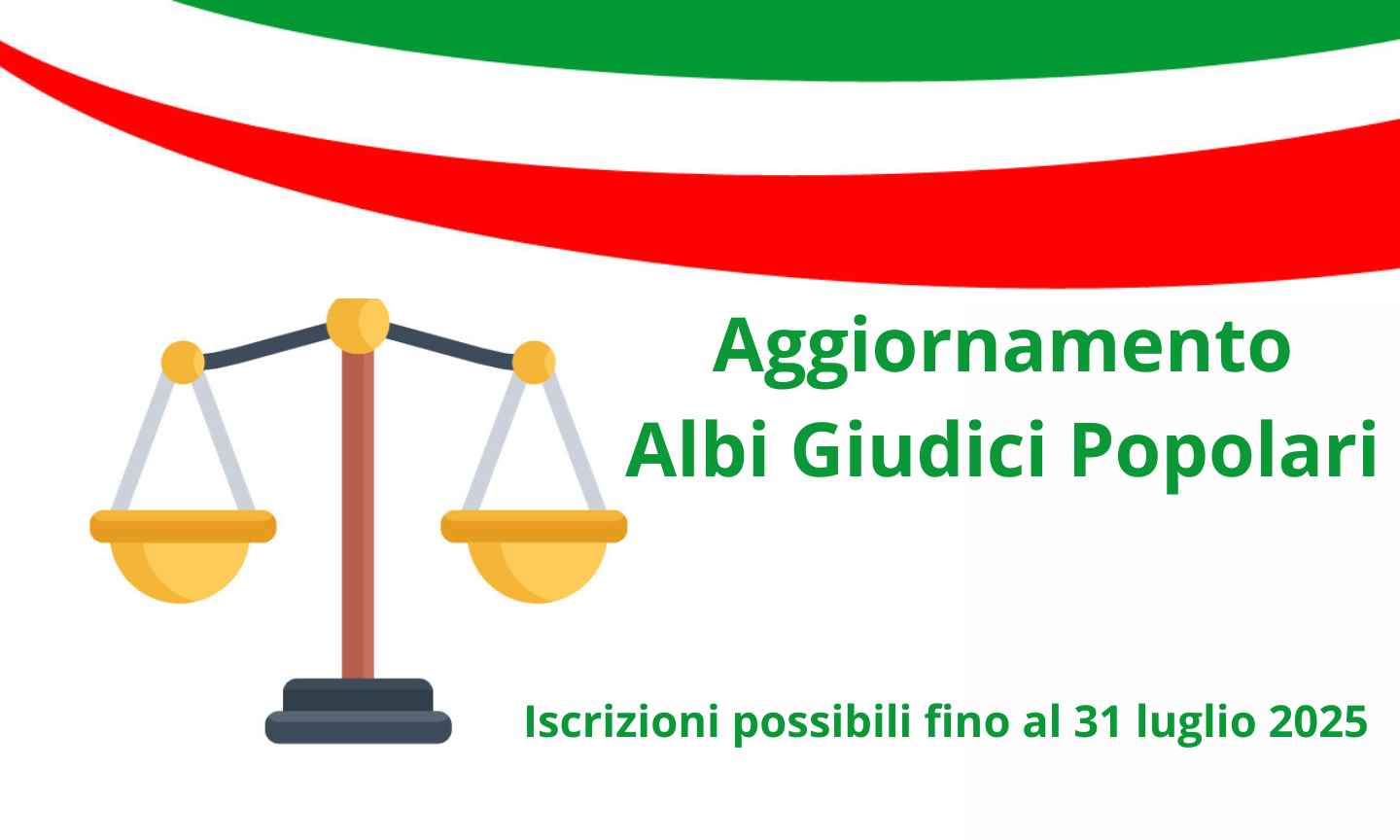 Aggiornamento Albi dei Giudici Popolari